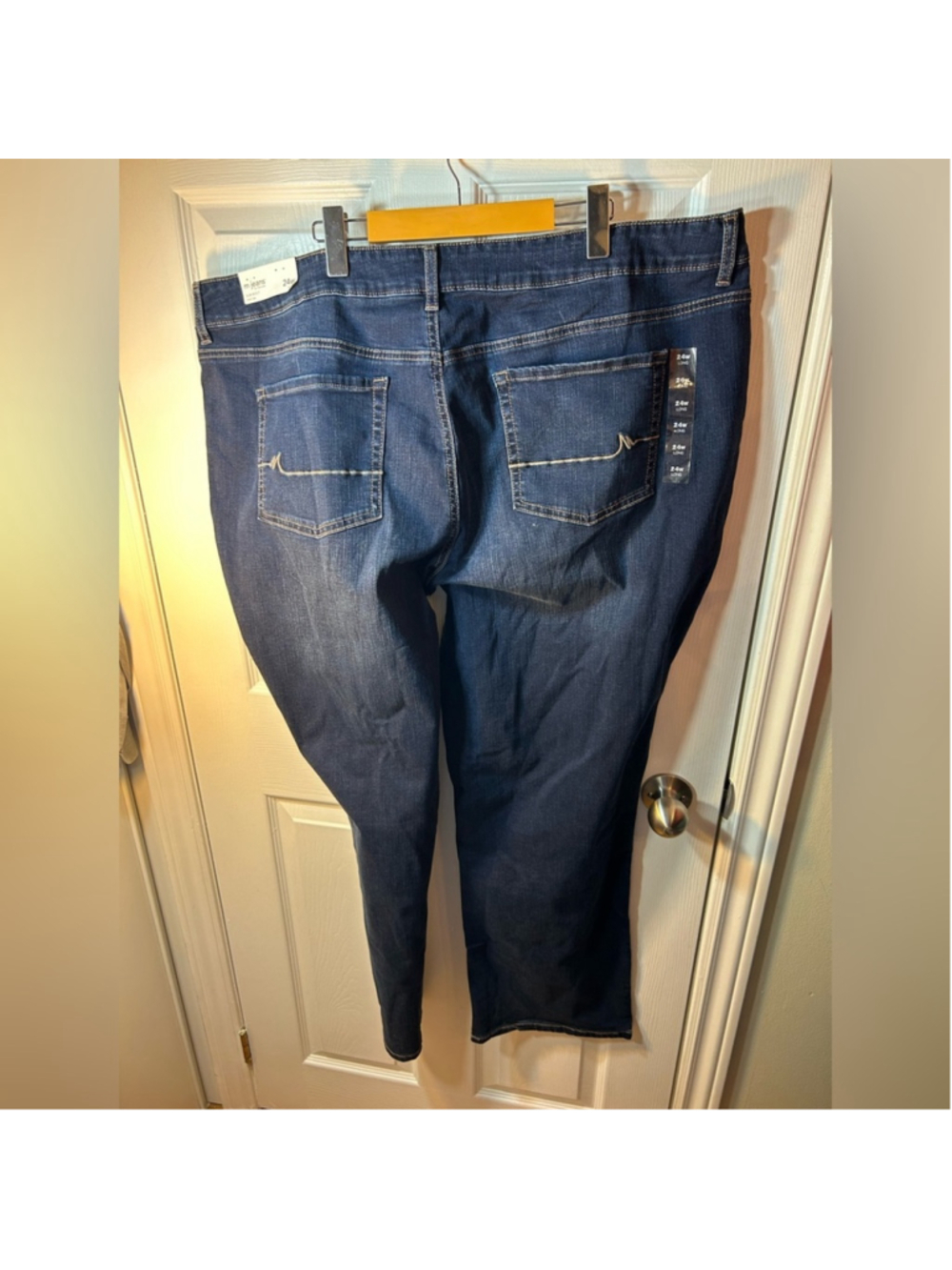 m jeans by maurices Classic Slim Boot Mid Rise Jean size 24W Long - Picture 5 of 10